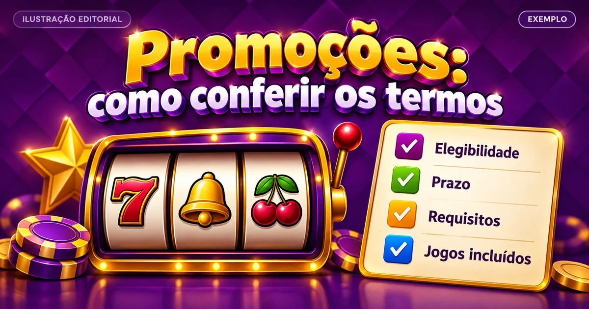 Guia de termos de promoções Master Joker